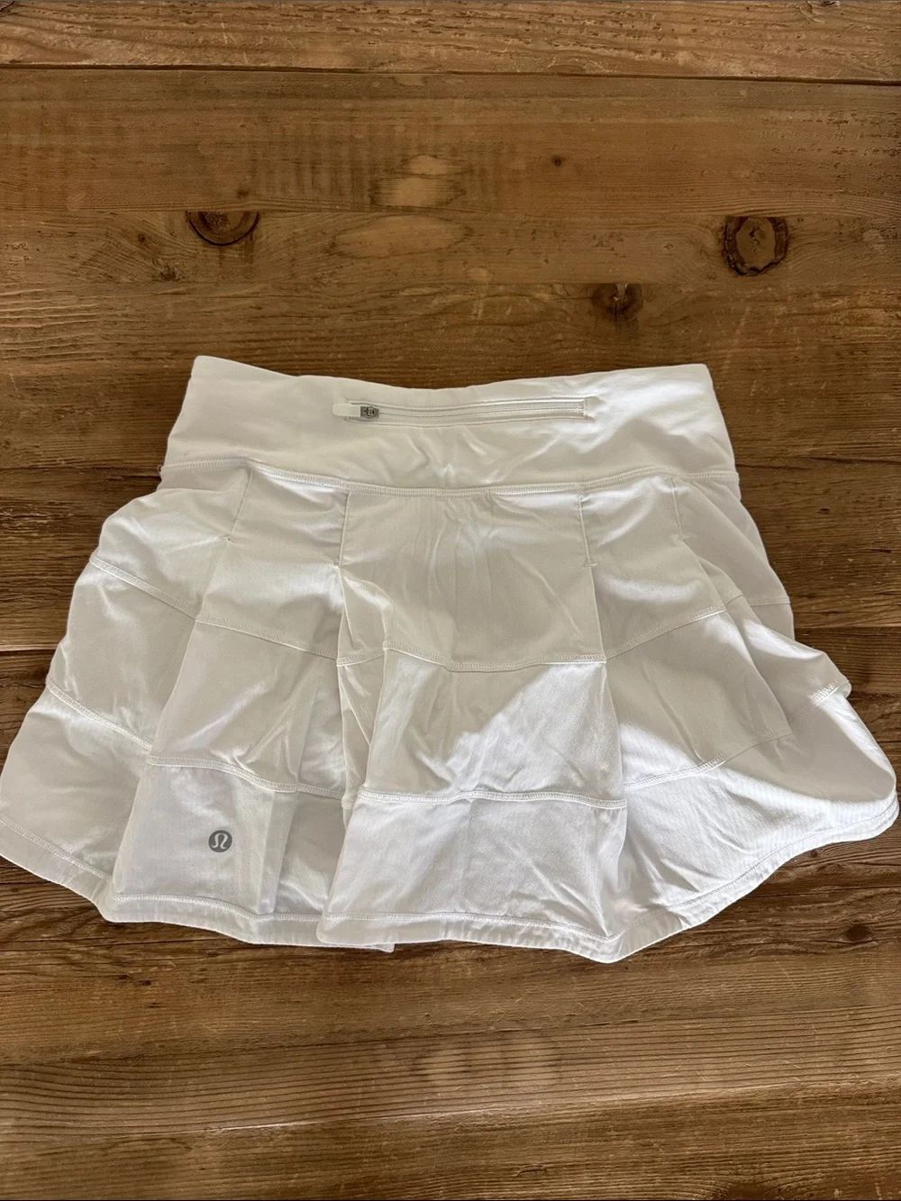White Lululemon Active Skort
